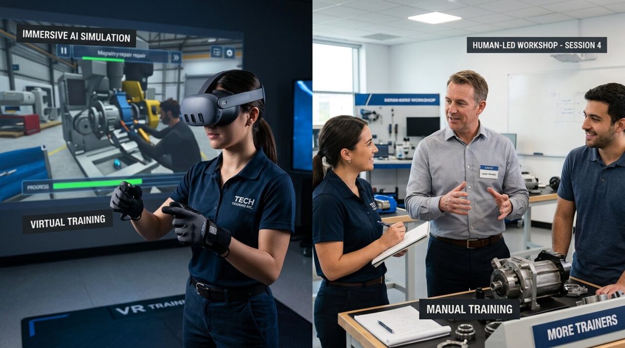 Is Immersive AI Simulation Worth It vs More Trainers?